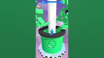 🔥 Stack Ball Level 8 – Ultimate Perfect Smash! 💥⚡ #Shorts #gaming #mudassirgamingzone #tranding