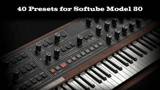 Presets for Softube Model 80 No Talking