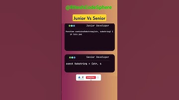 Junior Vs Senior Developer #programming #html #javascript #webdevelopment #html5 #webdesign  #css3