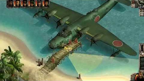 (Live) Commandos 2 Destination Paris 1.44 - Japanese Fortress: Savo Island (Mission 6) part 2/3