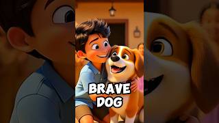 शेरू कुत्ते की बहादुरी | Moral Stories | Hindi Animation Cartoon | Motivation Video #hindicartoon