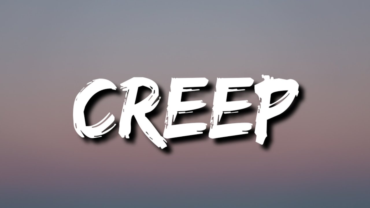 Creep lyrics. Крип а Крип логотип. Creep текст. Creep Creeps text.