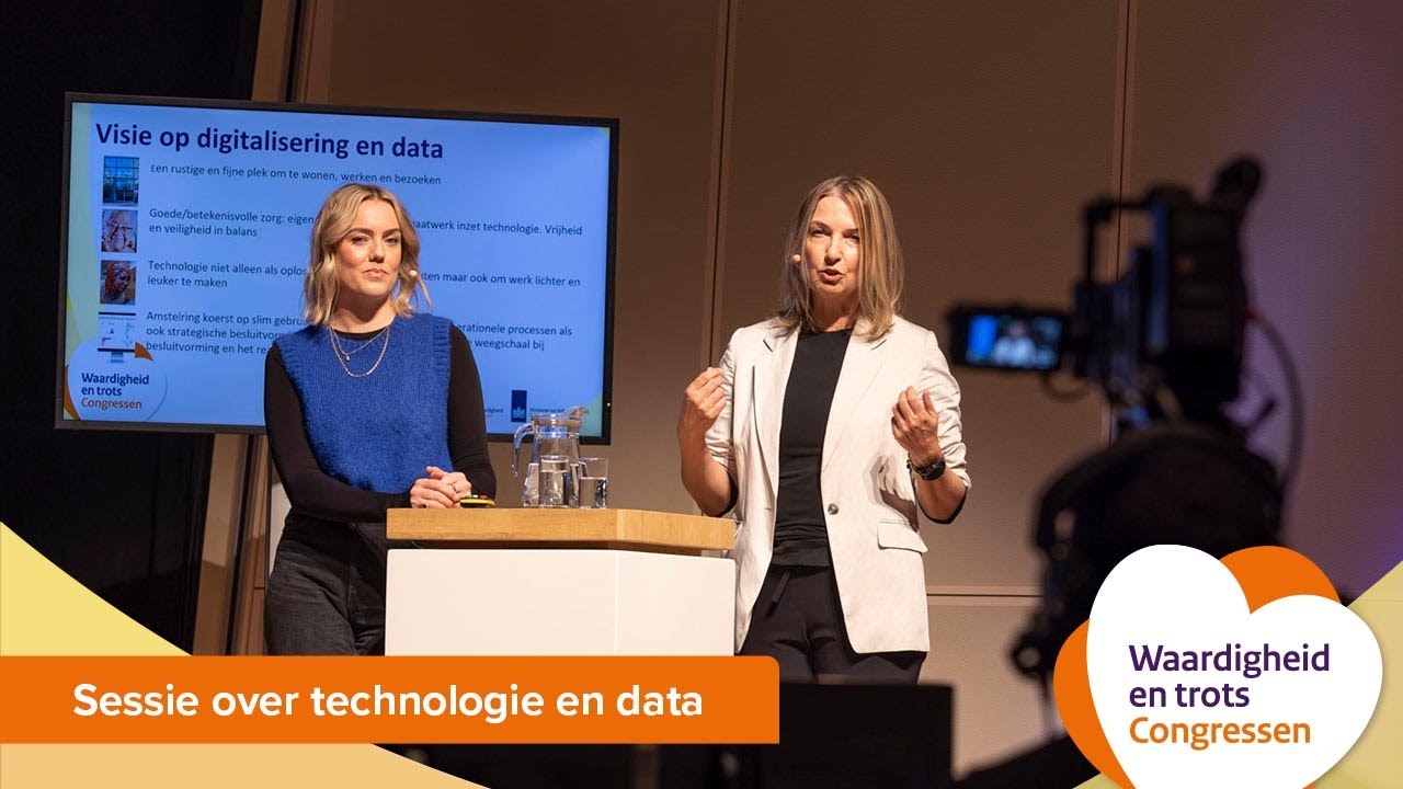 Een Fijne Rustige Omgeving Met Technologie En Data Waardigheid En 