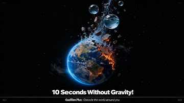 What If Gravity Disappeared for 10 Seconds? The Terrifying Truth!