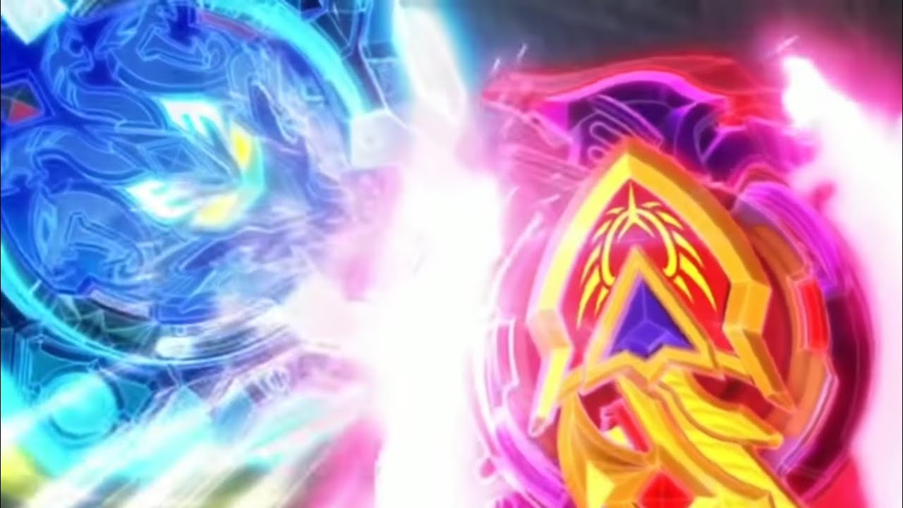 Demon Aiga vs Evel fight beyblade super z 31 epizod