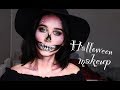 Halloween skull makeup 💀👻 // Макияж на Хэллоуин