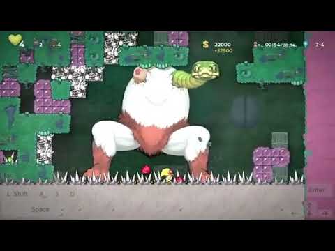 photo Hundun Spelunky 2 fast floor hundun tutorial for low sc