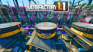 The start of a new MEGA factory! - Satisfactory 1.1 Ep. 11