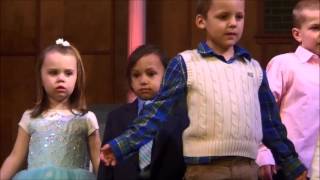 Kids Singing Easter2016
