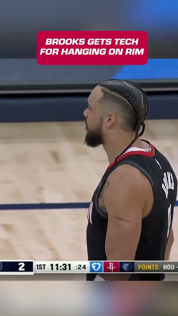 Dillon Brooks gets tech in 1st minute vs. Grizzlies ?
