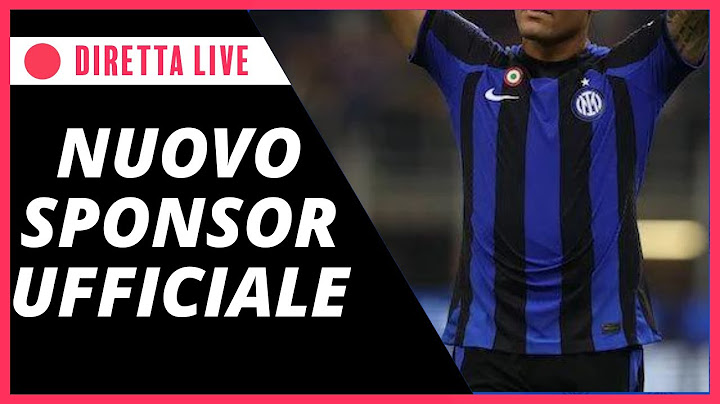 EDIZIONE Straordinaria: Nuovo Sponsor UFFICIALE e voci sul proprietario - INTER NEWS