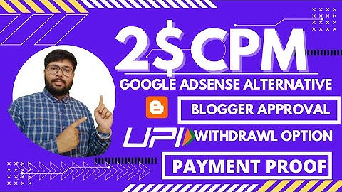 Best High CPM Google Adsense Alternative | Google Adsense Alternative @SirJiBlogging