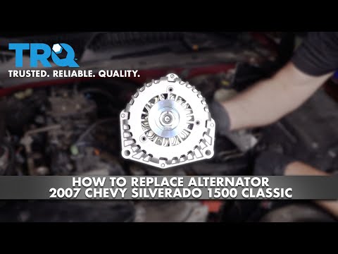 Video: Bagaimana Anda mengubah alternator pada Chevy Silverado 2007?
