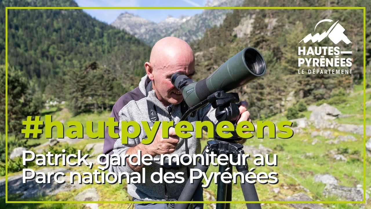 Patrick, garde-moniteur du Parc national des Pyrénées dans les Hautes-Pyrénées