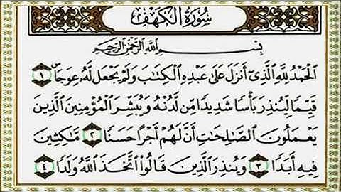 سوره الكهف كامله (الشيخ/ماهر المعيقلي)|استغفر الله العظيم وأتوب اليه