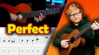 Video thumbnail of "Perfect Guitar Tutorial and Tabs - Ed Sheeran"