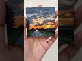 Acrylic painting on canvas... #canvaspainting #acrylicpainting #sunset #ytshorts #shortsyoutube #art