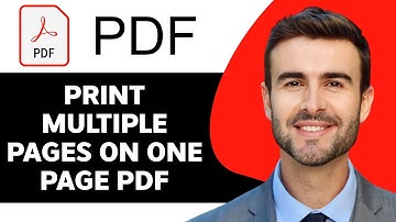 How to Print Multiple Pages on One Page PDF in 2025 | PDF Tutorial
