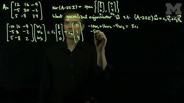 The Jordan Form of a 3 by 3 matrix: Example 2