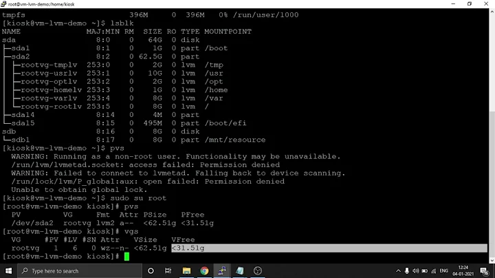 [LVM Partition] How to Extend / (Slash or root) drive in Linux VM [On Azure Cloud]