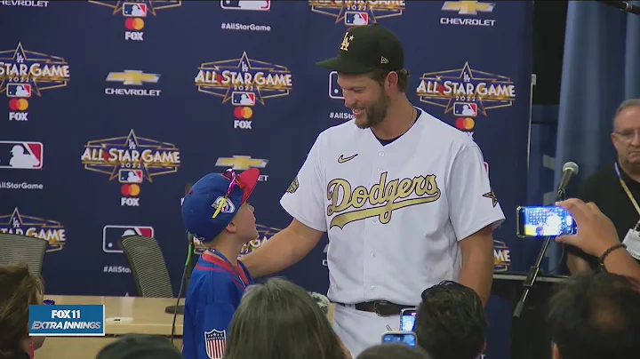 Clayton Kershaw helps 10-year-old boy complete lat...