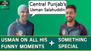 Central Punjab's Usman Salahuddin in Action | The Lighter Side with Salman Butt | SS1N