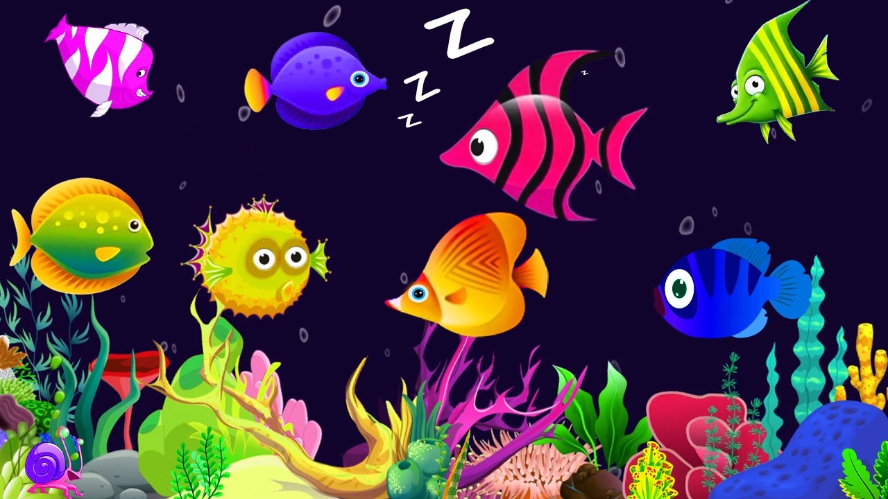 Mozart & Brahms Lullabies 🐡 Sleep Instantly in 3 Minutes 💤 Soothing Baby Music 🌙  Fish Lullaby#221