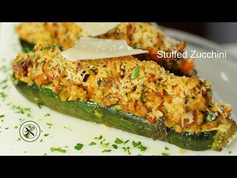 Stuffed Zucchini – Bruno Albouze – THE REAL DEAL