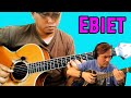 Alip Ba Ta Reaction - Ebiet (Menjaring Matahari) Fingerstyle Guitar Cover :  Guitarist Reacts