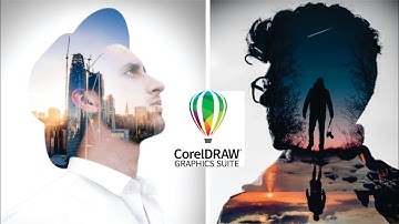 coreldraw Double Exposure tutorial for Experts and Beginners