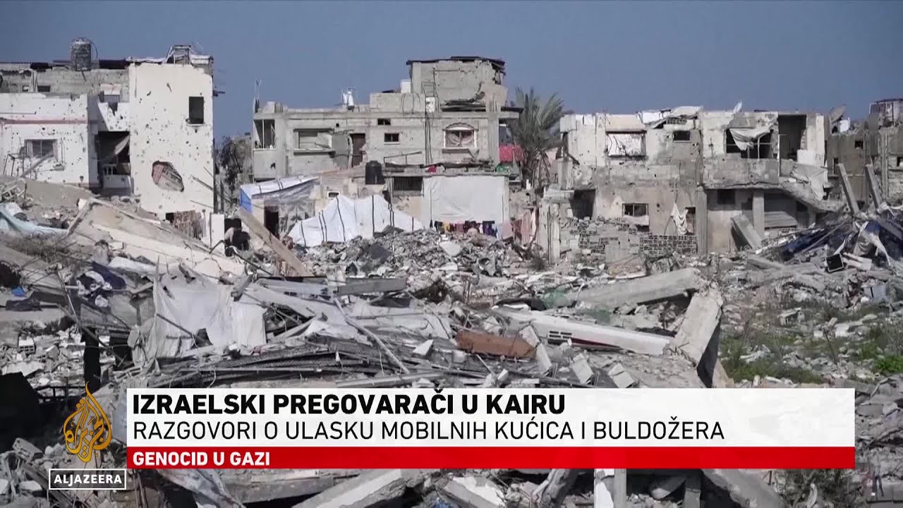 مفاوضات في القاهرة بشأن دخول المنازل المتنقلة والجرافات إلى غزة