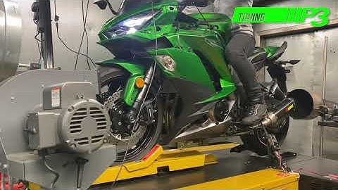 Kawasaki Z1000SX, Full custom ECU mapping, K&N air filter, Std headers with Akrapovic twin silencers