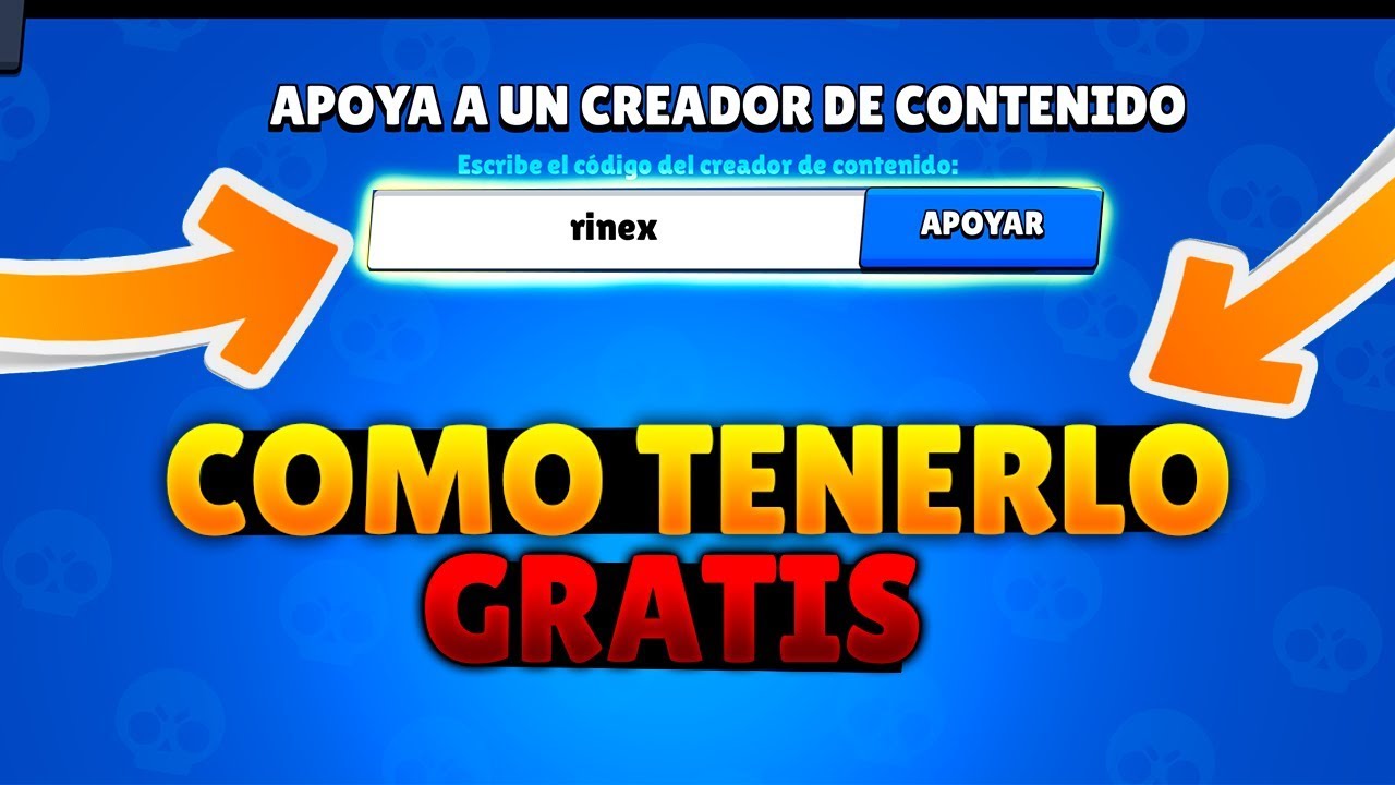 Como Tener El Codigo De Apoya A Un Creador De Brawl Stars Youtube - crearse un códigode creador en brawl stars