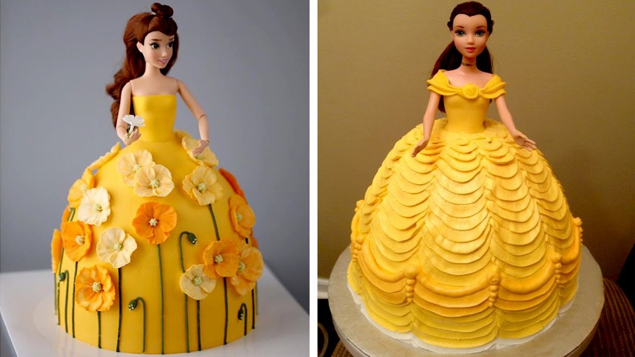Top 10 Beautiful Princess Cake Decorating Ideas | Simple Barbie ...