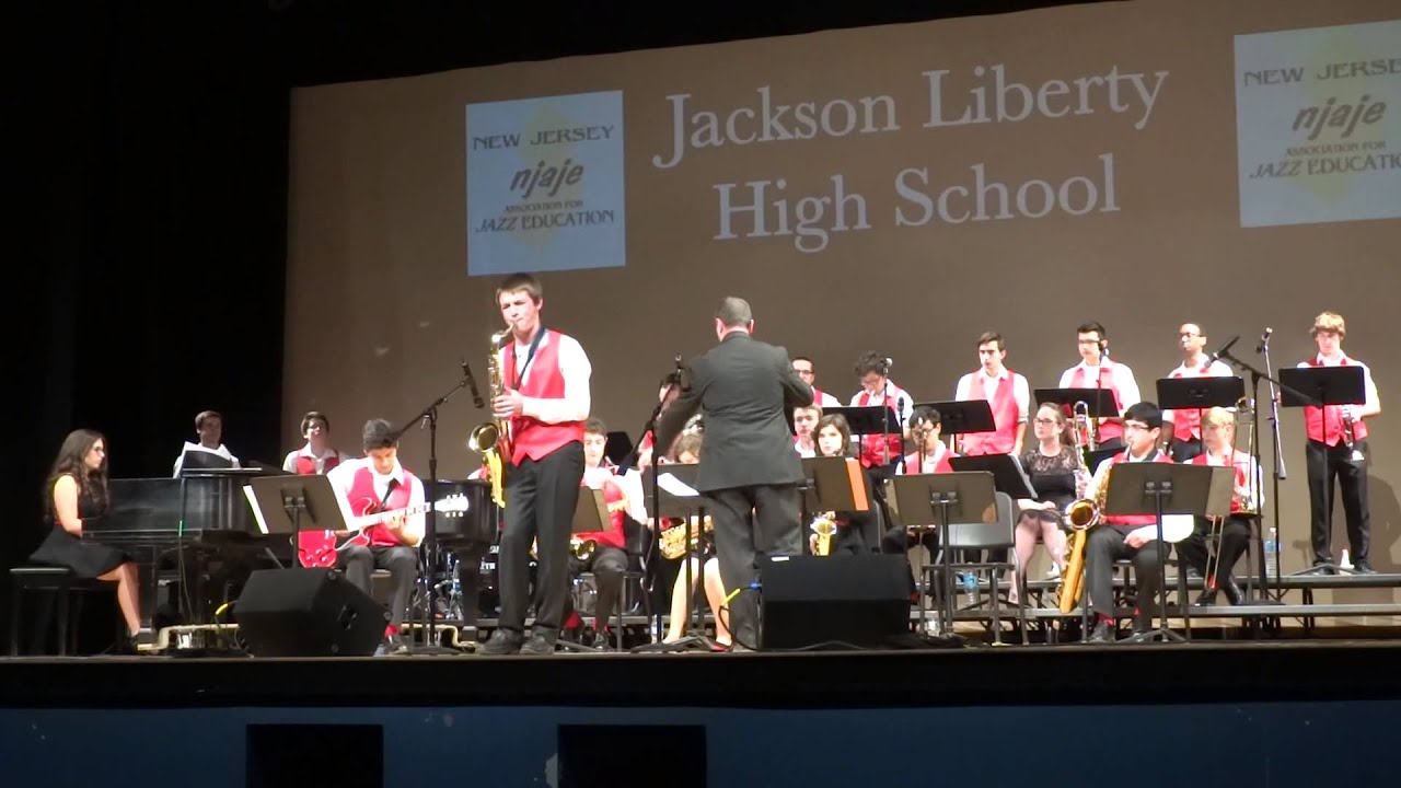 Jackson Liberty High School 2015 Jazz Ensemble, 1st song YouTube