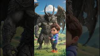#BraveKid #MonsterAttack #FlyingBeast #ScaryMoments #ActionStory #ThrillerScene #MythicalCreature