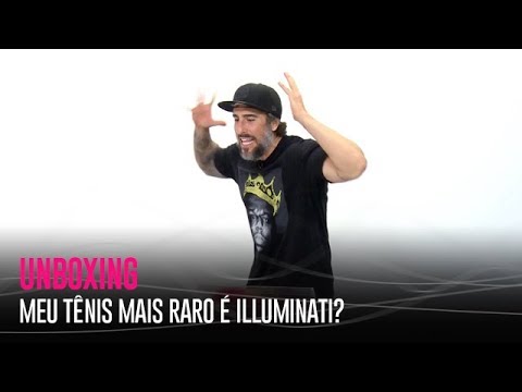 UM DOS MEUS TÊNIS MAIS RAROS É ILLUMINATI?