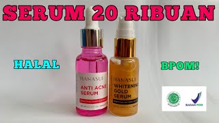 HANASUI Anti Acne Serum dan HANASUI Whitening Gold Serum First Impression Review | Dunia Andri