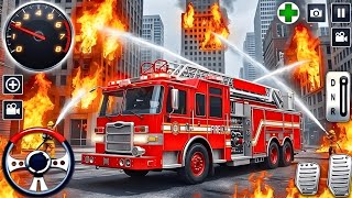 🚨 Fire Everywhere! Can This Fire Truck Save the City in Time? 😱🔥 | Fire Truck Simulator 3D screenshot 3