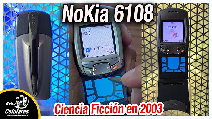 2003 NOKIA 6108 Sci-Fi Cell Phone Touchscreen and Stylus Hidden in Case!