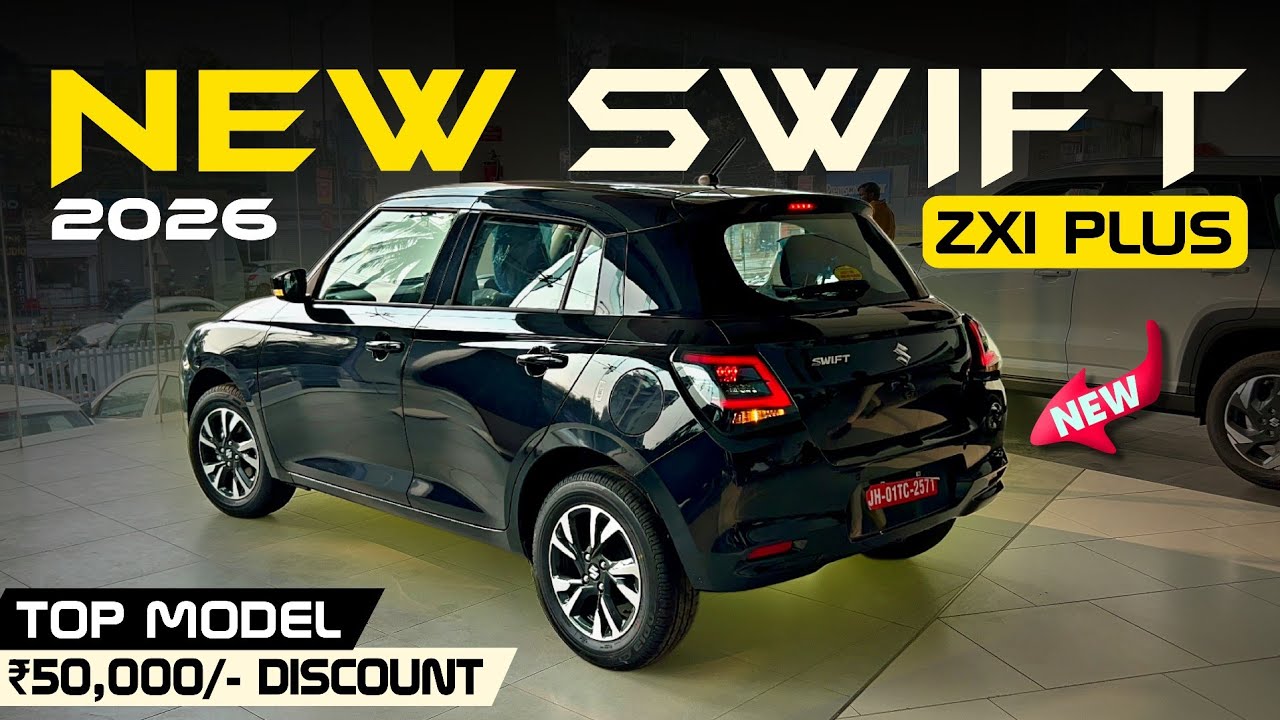 New Maruri Swift Zxi Plus Top Model 2026🔥 With Discount | Features Price | Swift Black Review.