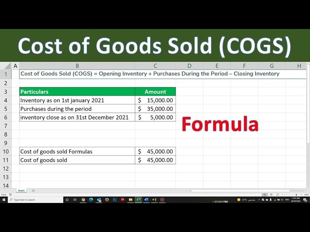 How to Calculate Cost of Goods Sold in Your Business