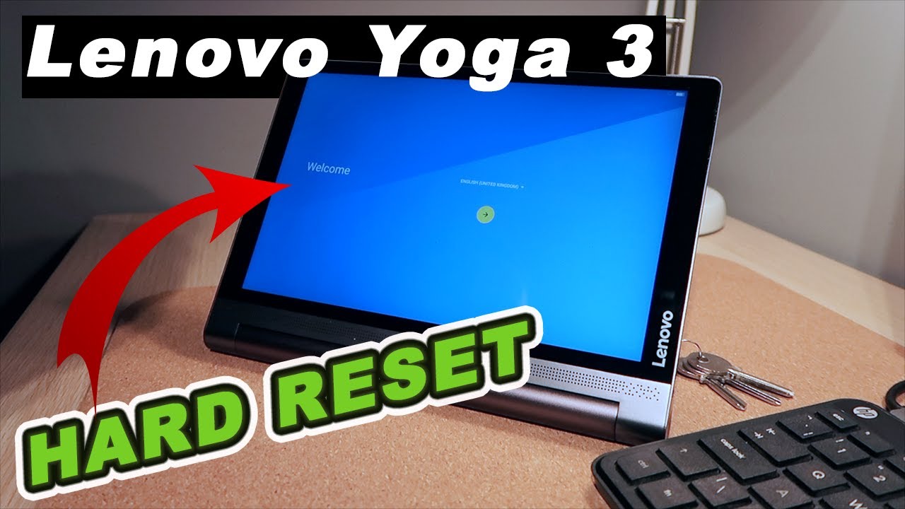 Hard reset Lenovo Yoga Tab 3 | Erase everything | Tutorial 😃 - escueladeparteras