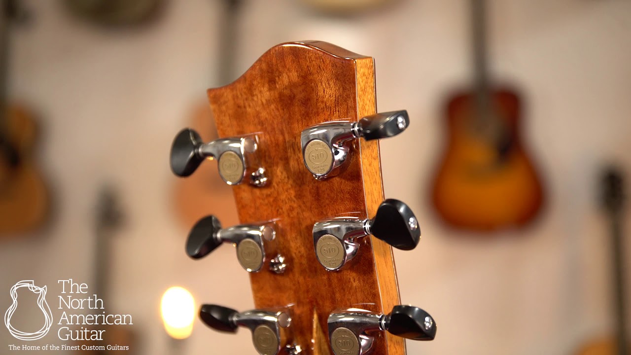 Gerber RL16 Acoustic Guitar, Honduran Mahogany & Swiss Moon Spruce