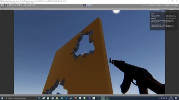Destructable Walls Made in Unity