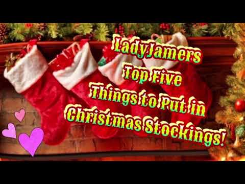 LadyJamers December 2021 Top 5 - Items in your Christmas Stocking