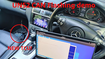 Ultimate NAG52 feature demo 1 - CANBUS SOFTWARE FLASHING