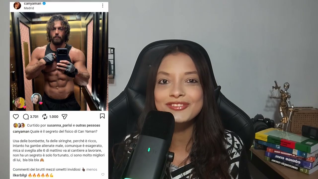 CAN YAMAN COMENTA CRÍTICAS DE FÃS OU HATERS