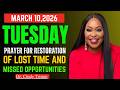 Dr. Cindy Trimm | Prayer for Restoration of Lost Time and Missed Opportunities (Tuesday Blessing)