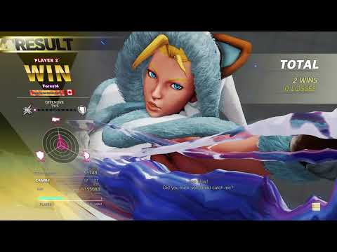 Ranked SFVAE! Cammy 20180721091856